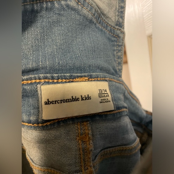 Abercrombie kids denim overalls - Picture 3 of 3